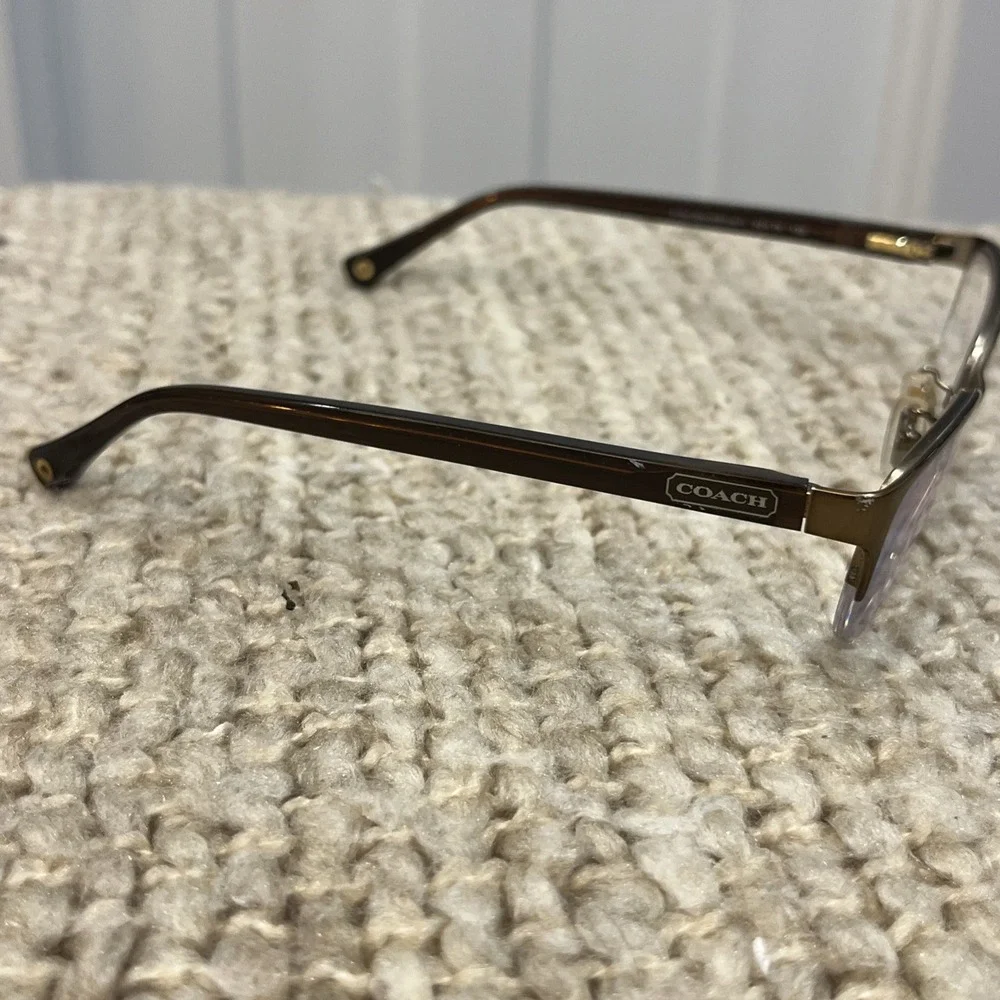 Coach HC5046 9154‎ Eyeglasses Frames Only Women's LEIGH Sand Brown 52-18-135